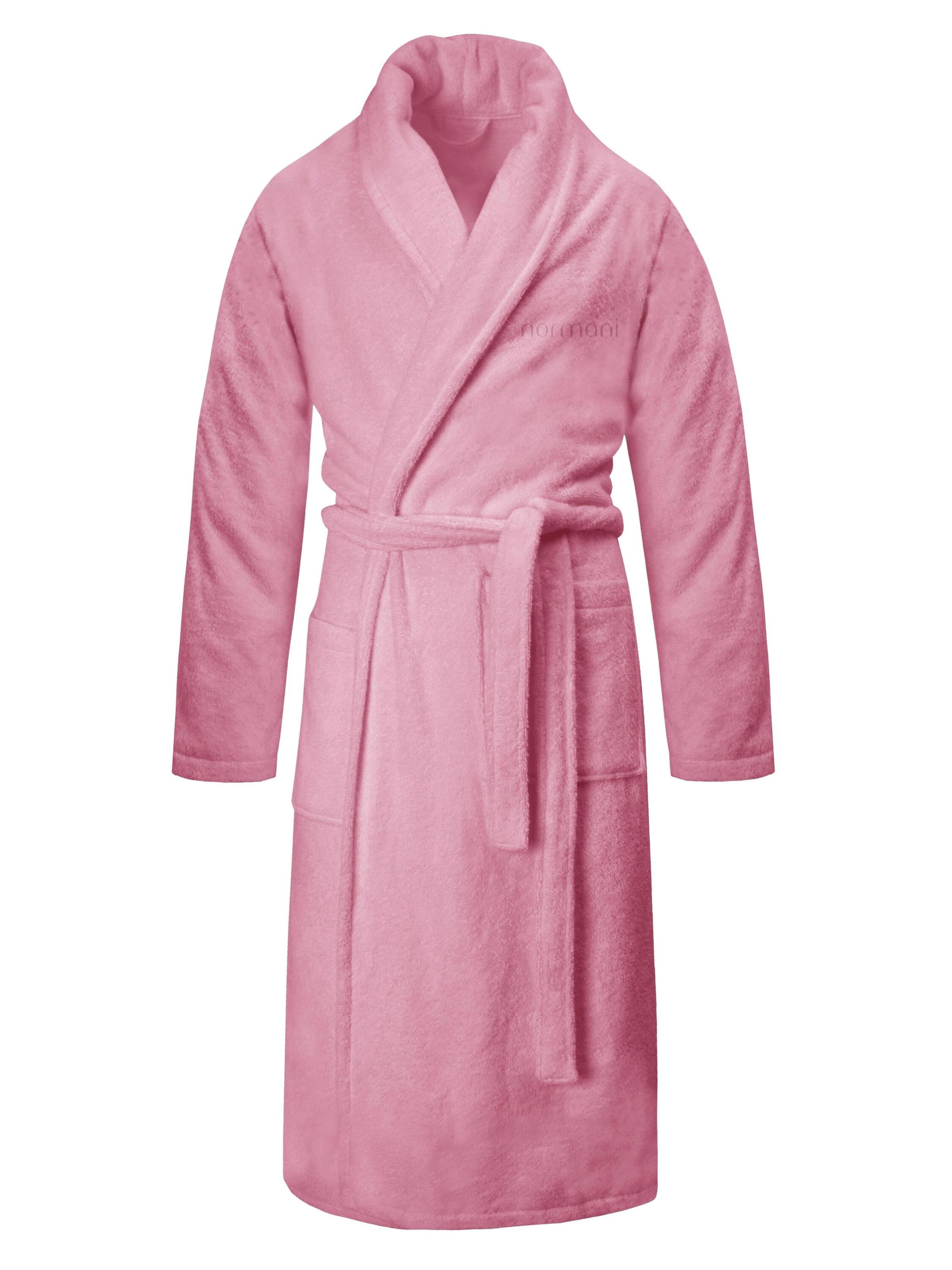 normani Badjas lang  in Roze: voorkant