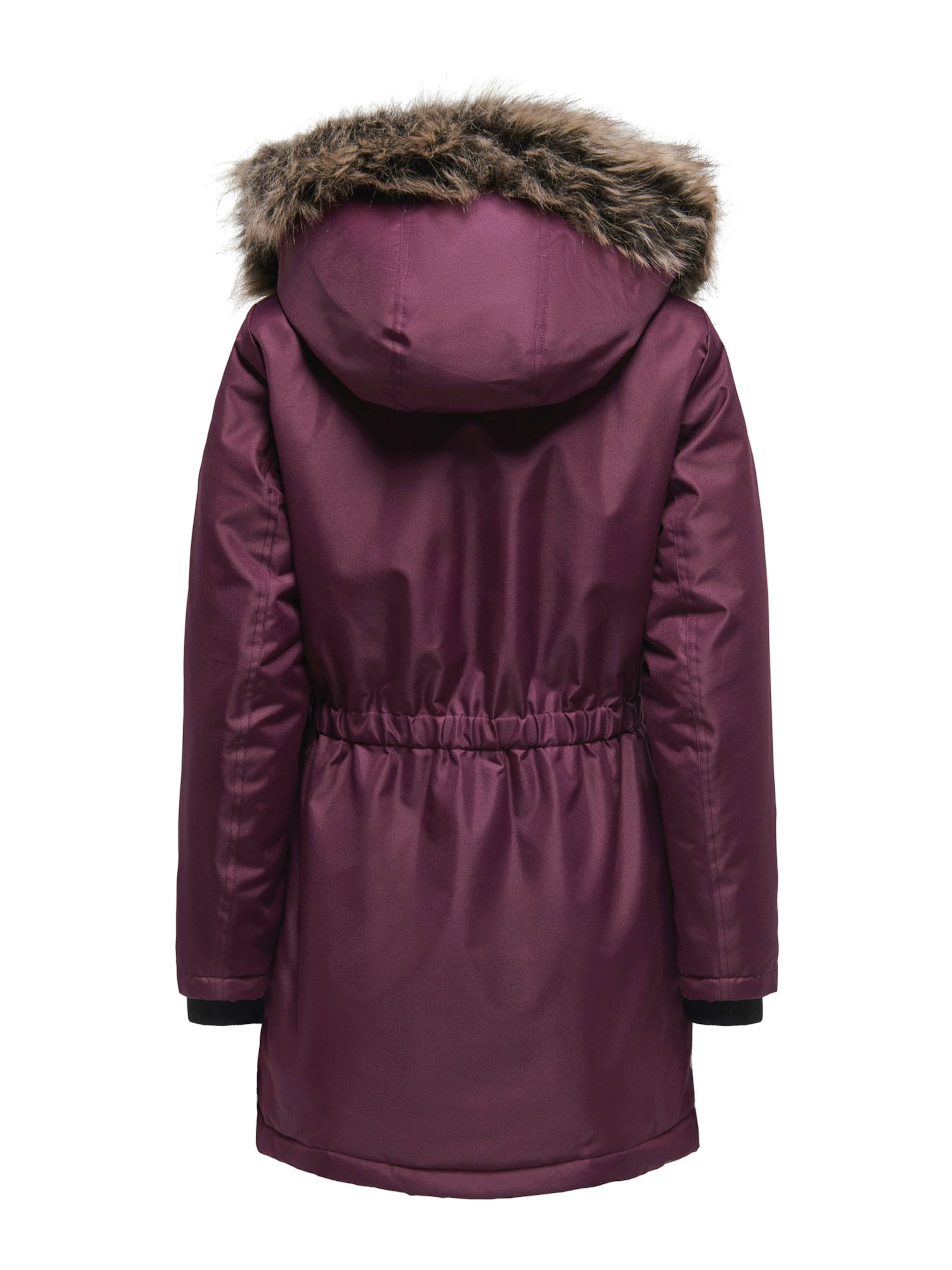 ONLY Winter parka 'ONLIRIS' in Purple