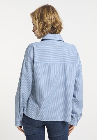 usha BLUE LABEL Blouse in Blue