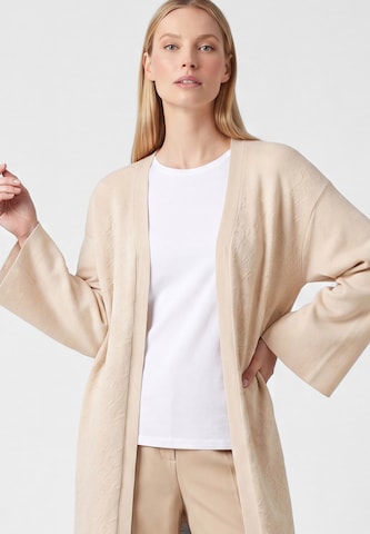 Manteau en tricot usha WHITE LABEL en beige