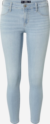 HOLLISTER Skinny Jeans 'CLEAN' in Blauw: voorkant