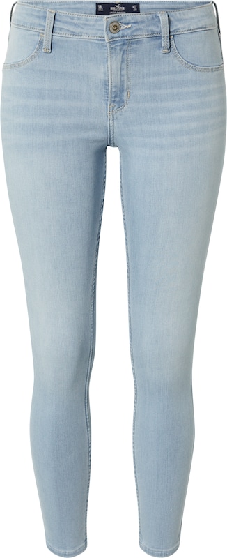 HOLLISTER Skinny Jeans 'CLEAN' in Hellblau