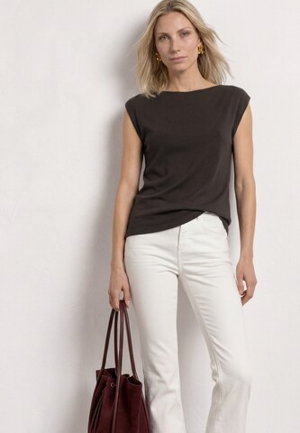 STREET ONE Shirt in Brown: front