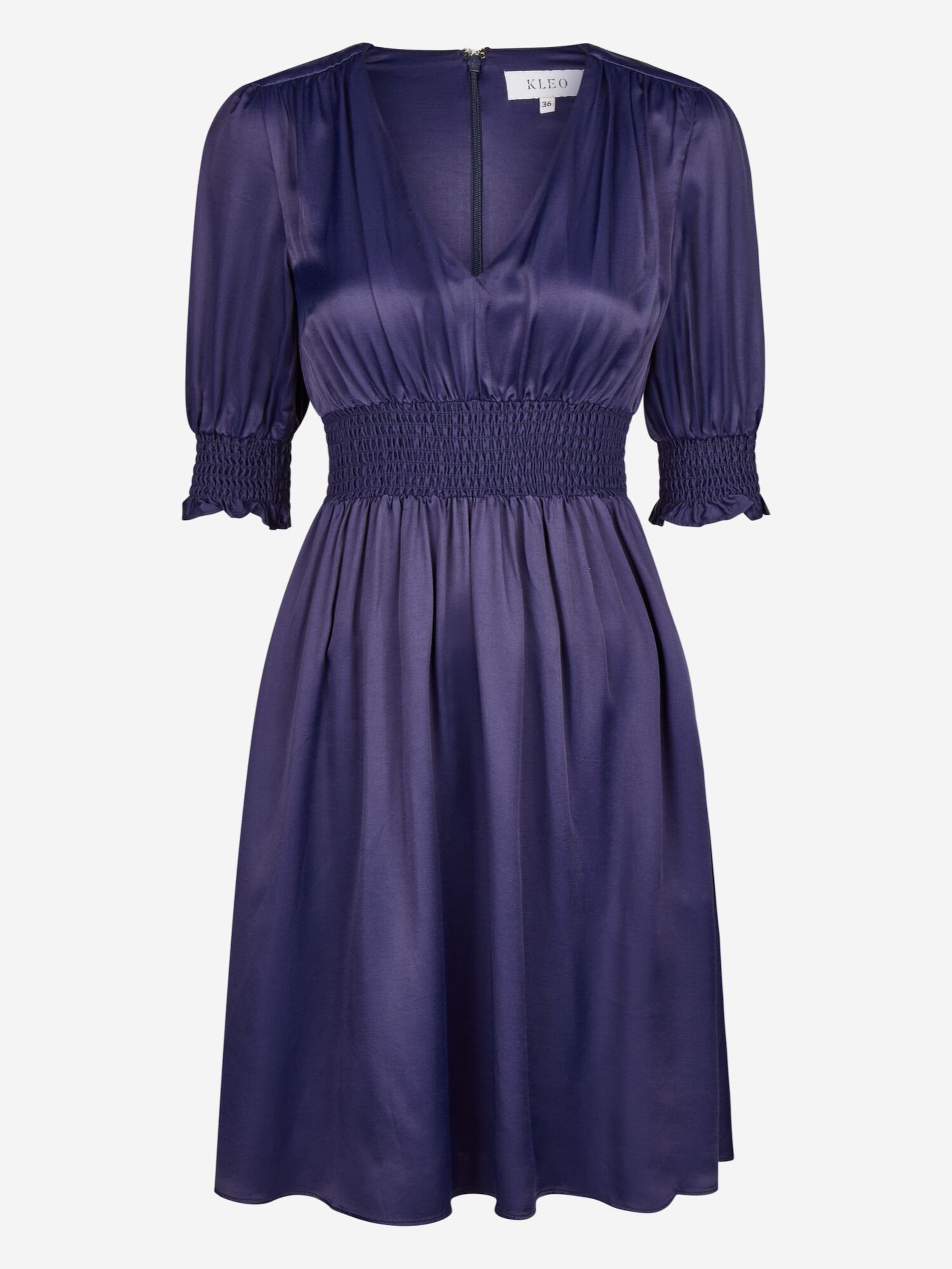 KLEO Cocktailjurk in Blauw: voorkant