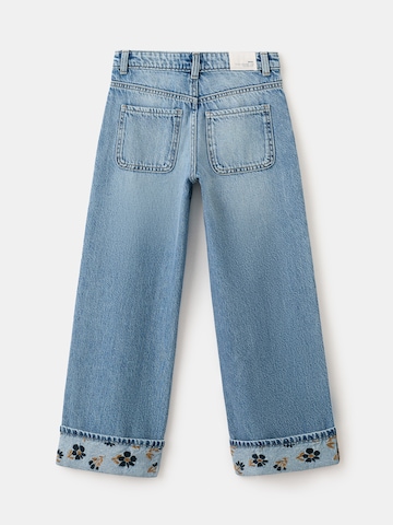 MANGO KIDSWide Leg/ Široke nogavice Traperice 'Betsy' - plava boja