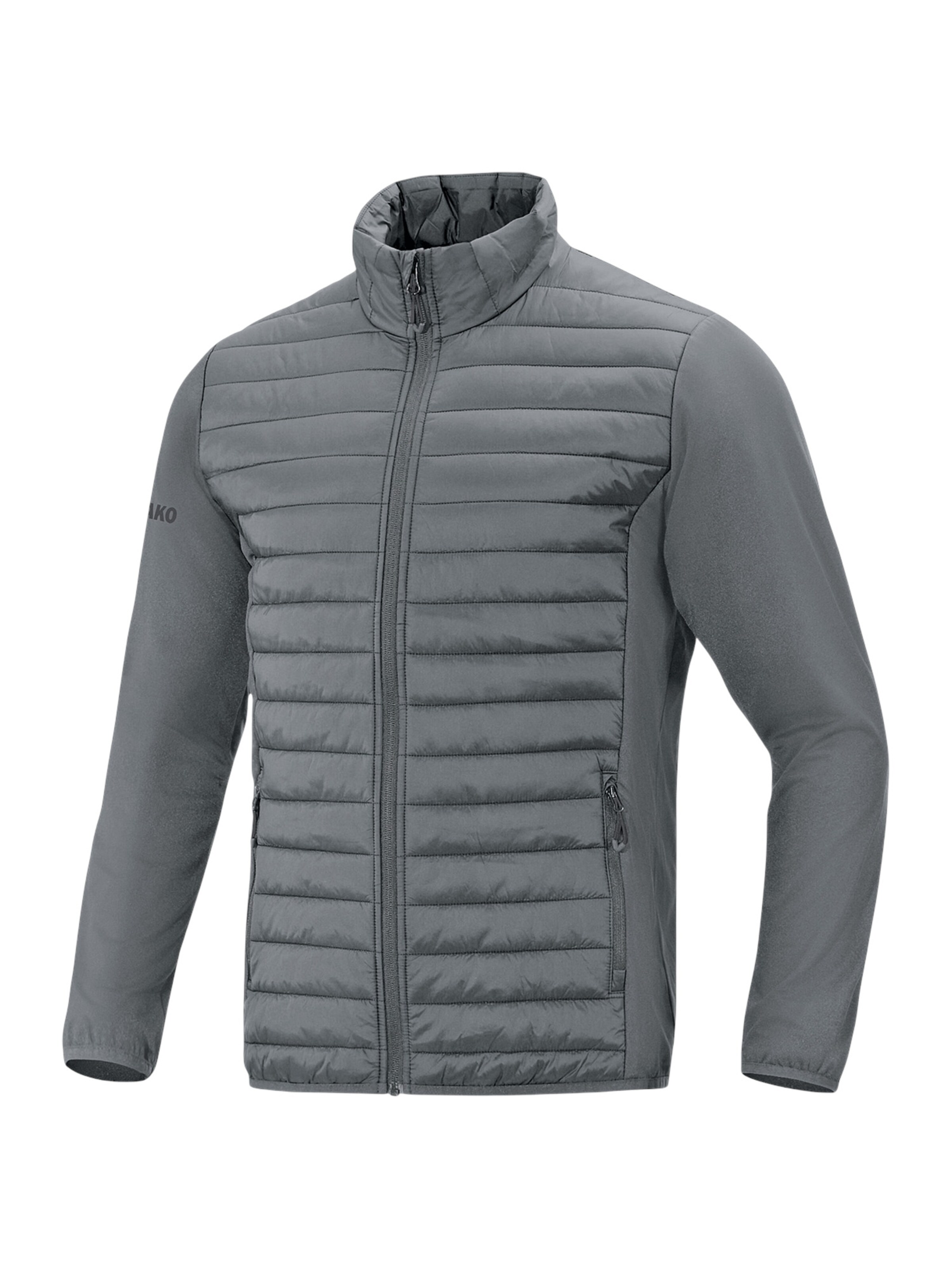 JAKO Sportjacke 'Corporate' in Grau: Vorderseite