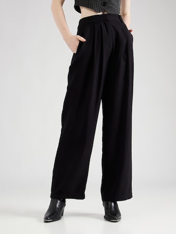 regular Pantaloni 'Mara' di ABOUT YOU in nero: frontale