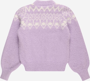 Pieces Kids Sweater 'Nyla' in Purple