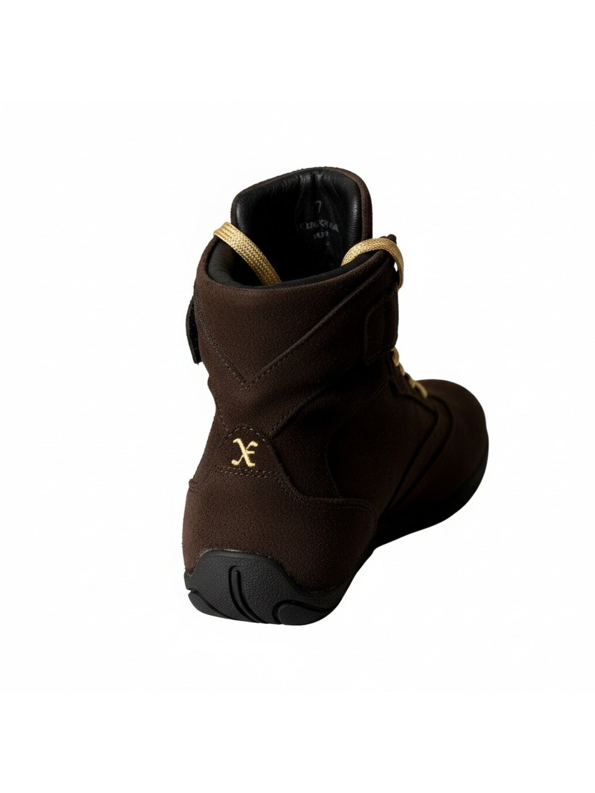 Yoxeone Sneakers hoog 'Pat Moss Boots' in Bruin