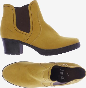 JANA Dress Boots in 41 in Yellow: front