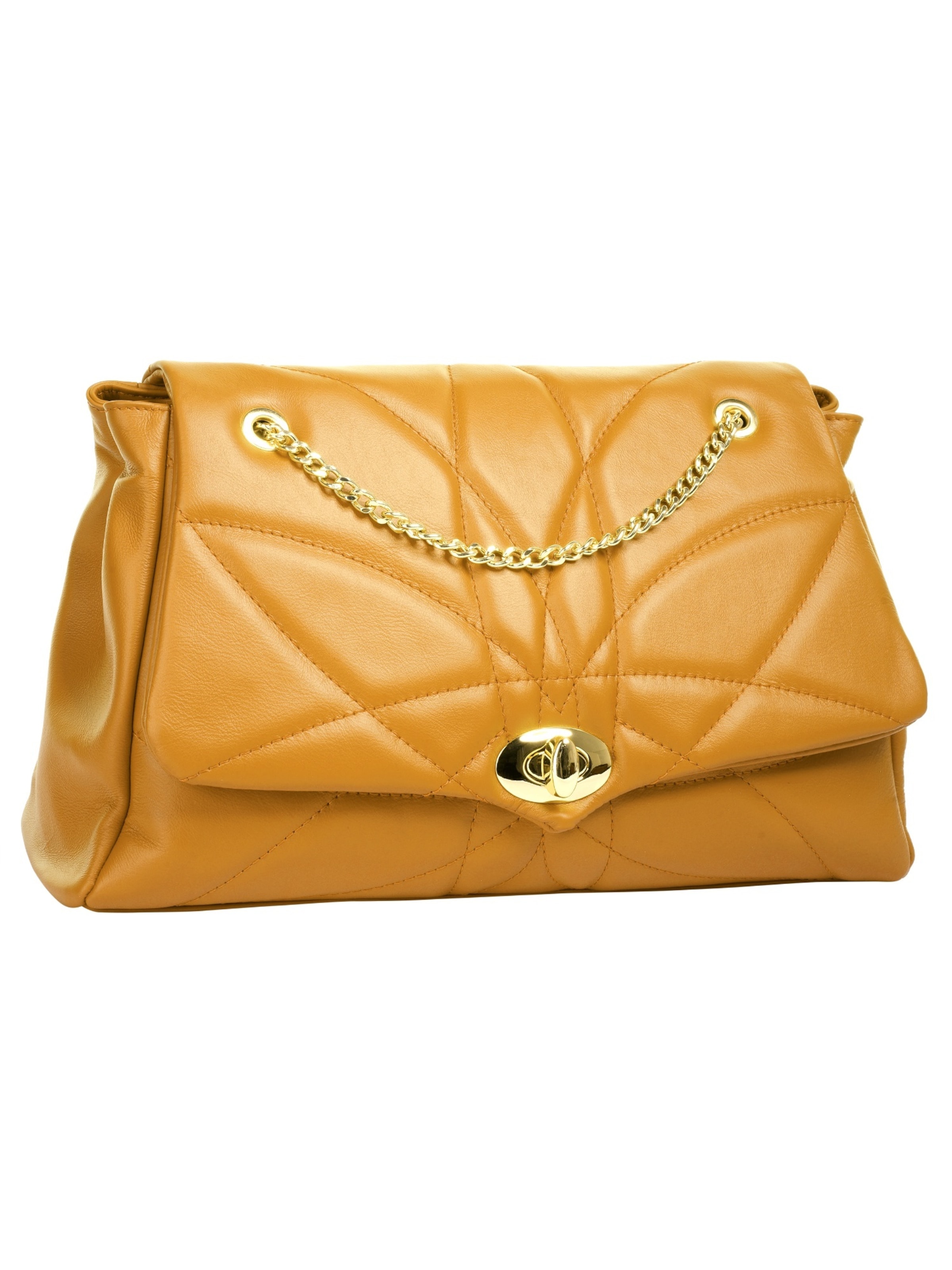 Cluty Crossbody Bag in Yellow