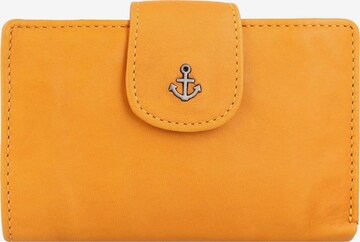 Harbour 2nd Wallet 'Anchor Love' in Orange: front