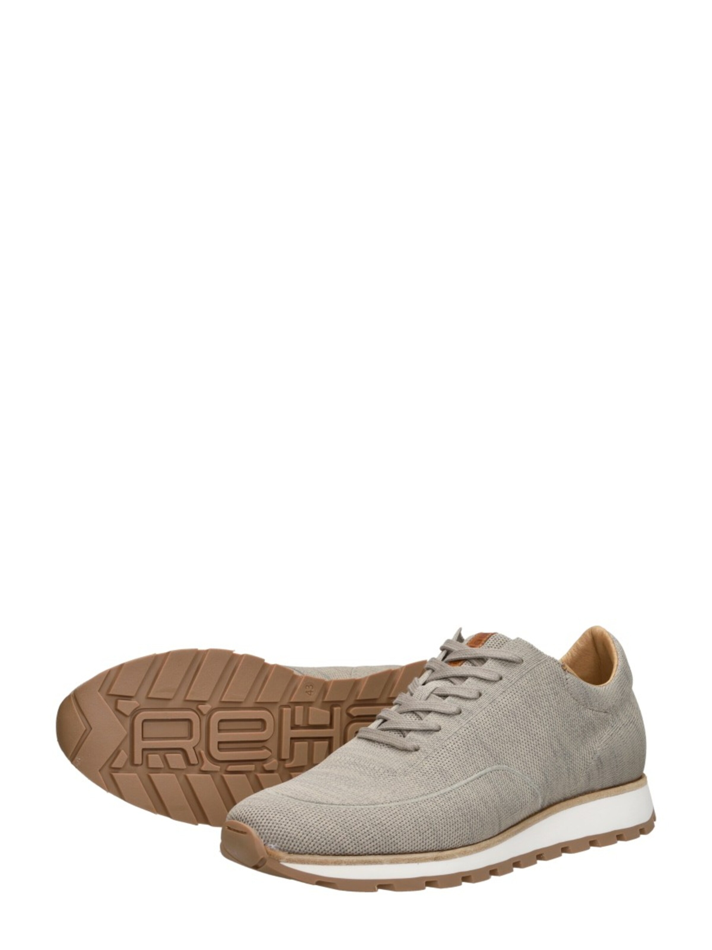 Rehab Sportieve veterschoen 'Mason Knit' in Beige