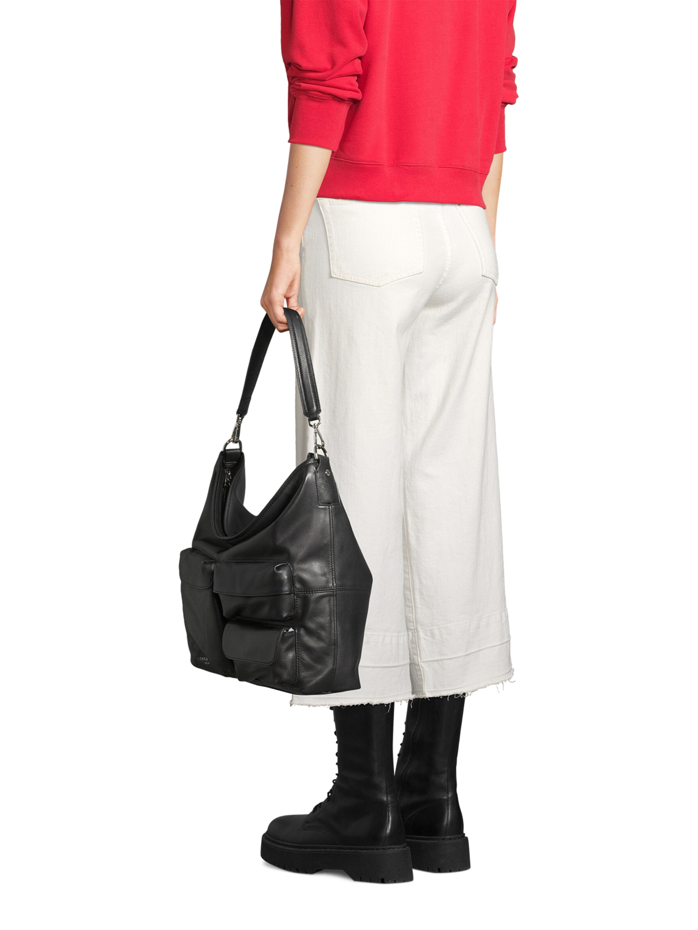 Sac bandoulière Liebeskind Berlin en noir : devant