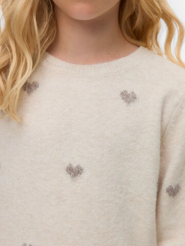 Vero Moda Girl Sweater 'VMDoffy' in Beige