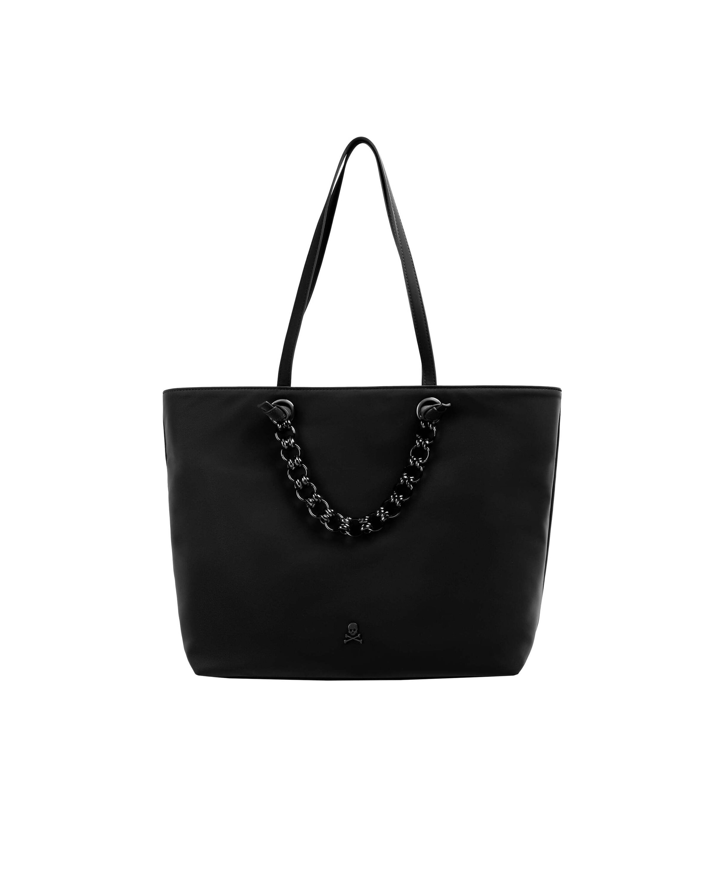 Geantă de umăr de la Scalpers pe negru: față