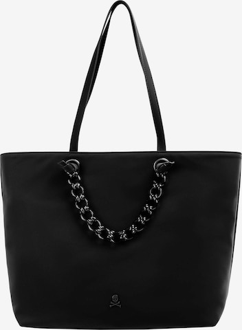 Sac bandoulière Scalpers en noir : devant