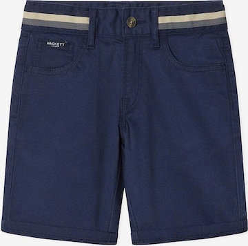 Hackett London Pants in Blue: front