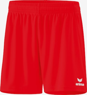 ERIMA Loosefit Urheiluhousut värissä punainen: etupuoli