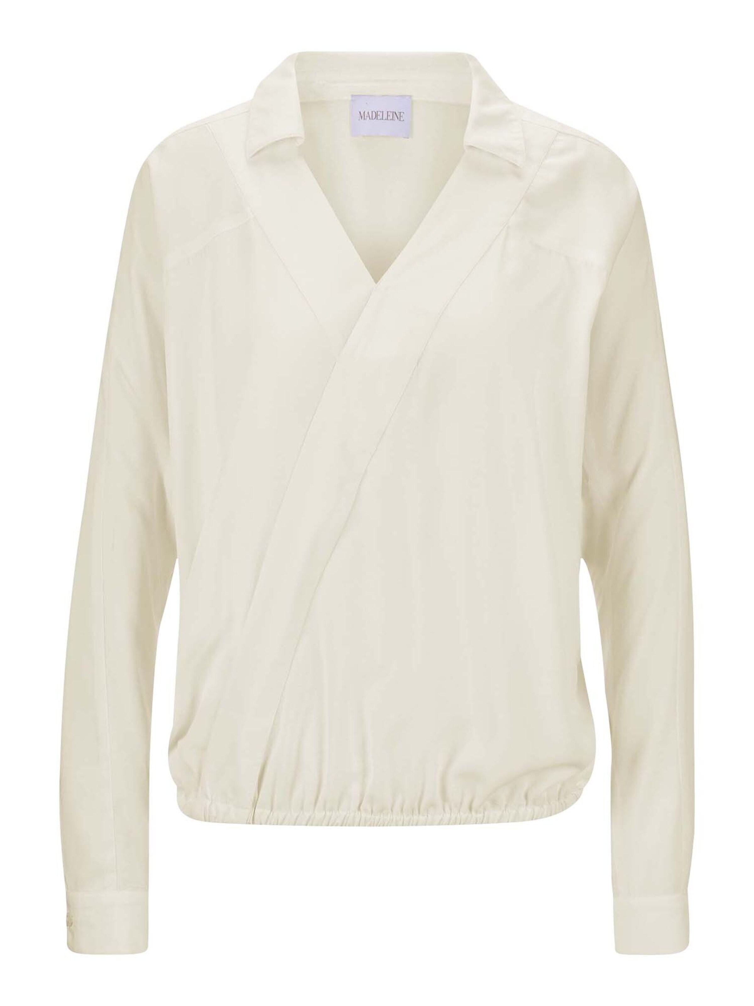MADELEINE Blouse in Wit: voorkant