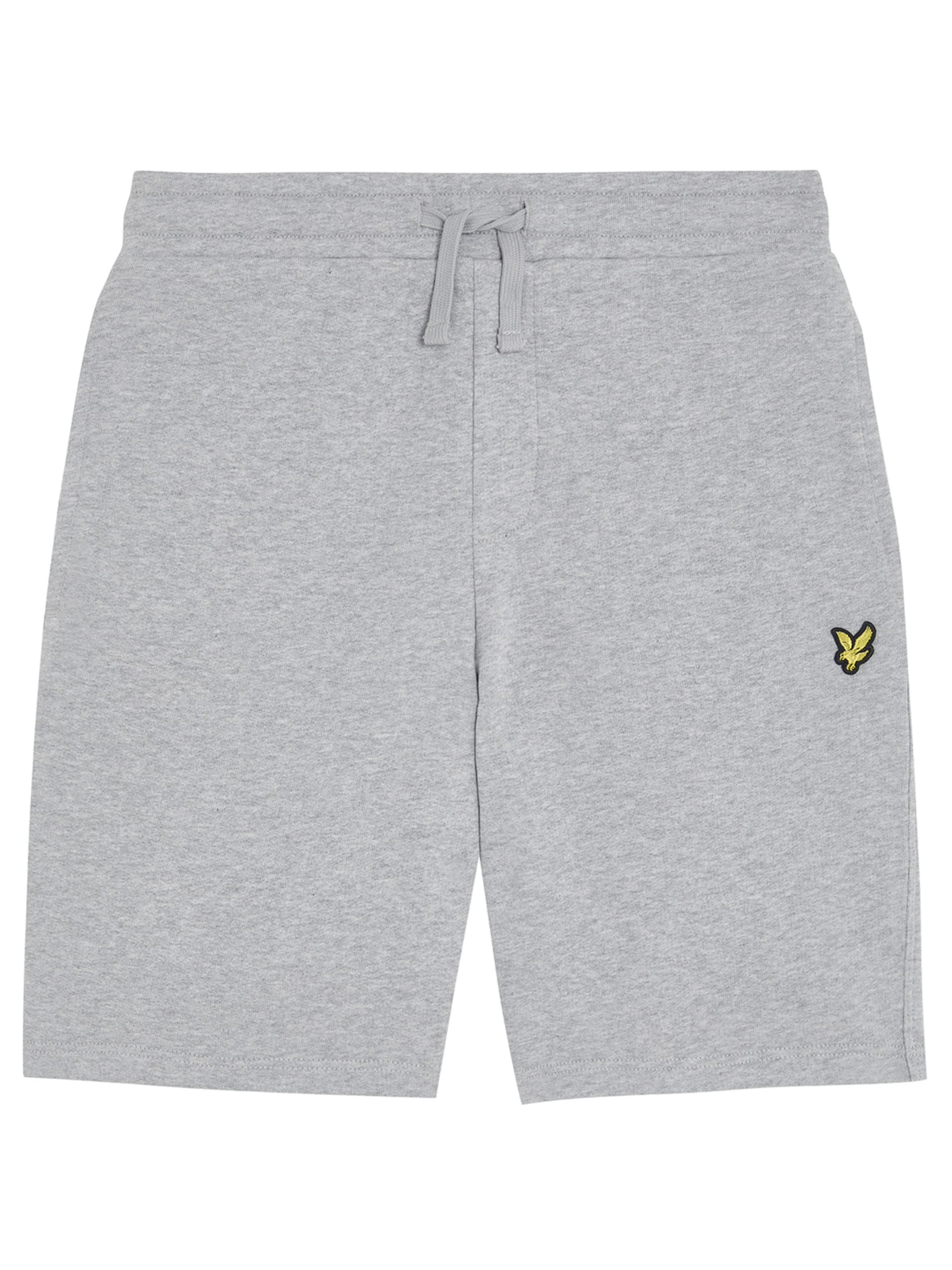 Lyle & Scott Regular Broek in Grijs: voorkant