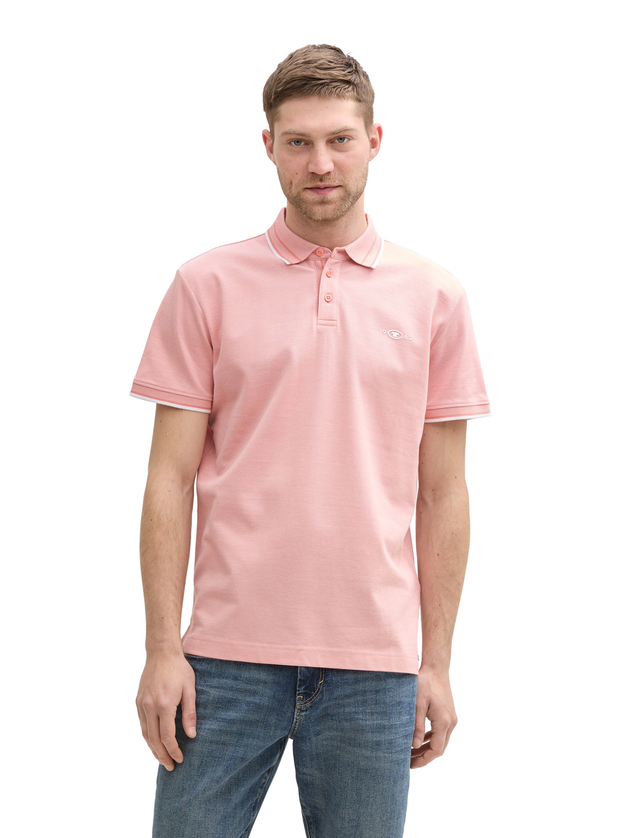 TOM TAILOR Shirt in Pink: front