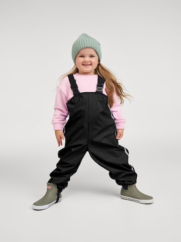 Reima Regular Athletic Pants 'Lammikko' in Black: front