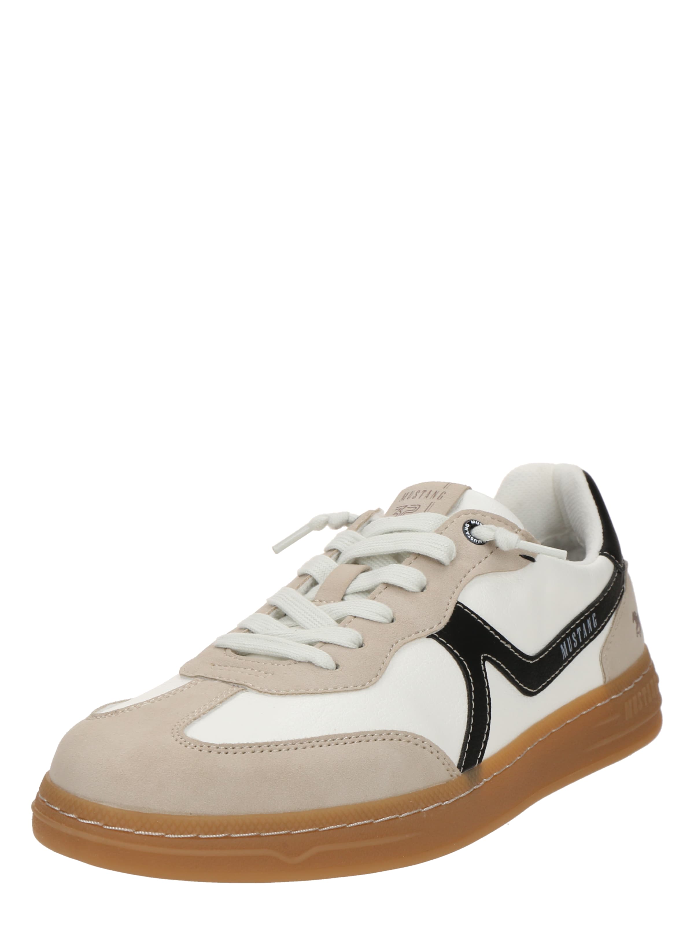 Sneaker bassa di MUSTANG in beige: frontale