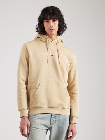 Felpa di Tommy Jeans in marrone: frontale