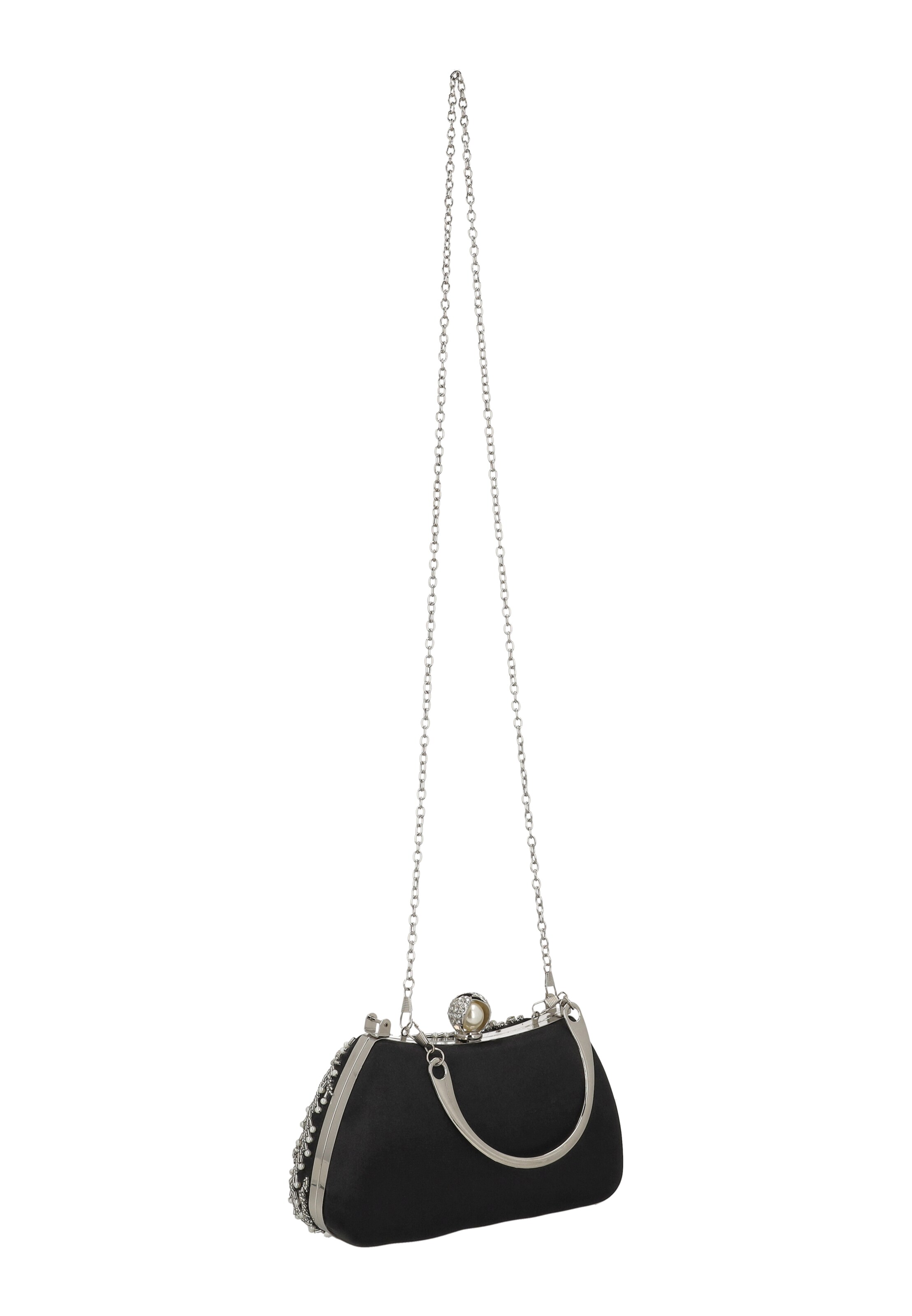 usha BLACK LABEL Clutch in Schwarz