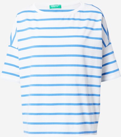 UNITED COLORS OF BENETTON Camisa em azul claro / branco, Vista do produto