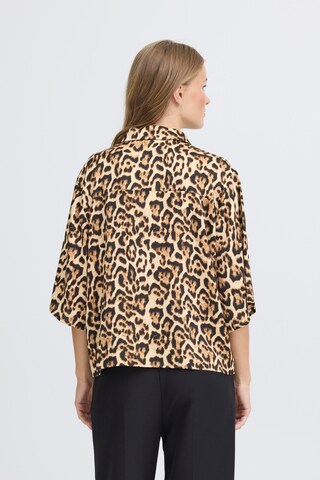 T-shirt ICHI en marron