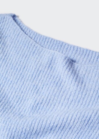MANGO Sweater 'Rosa' in Blue