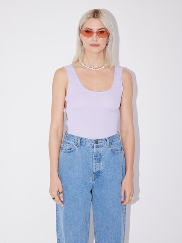 LeGer by Lena Gercke Shirt Bodysuit 'Gesa' in Purple