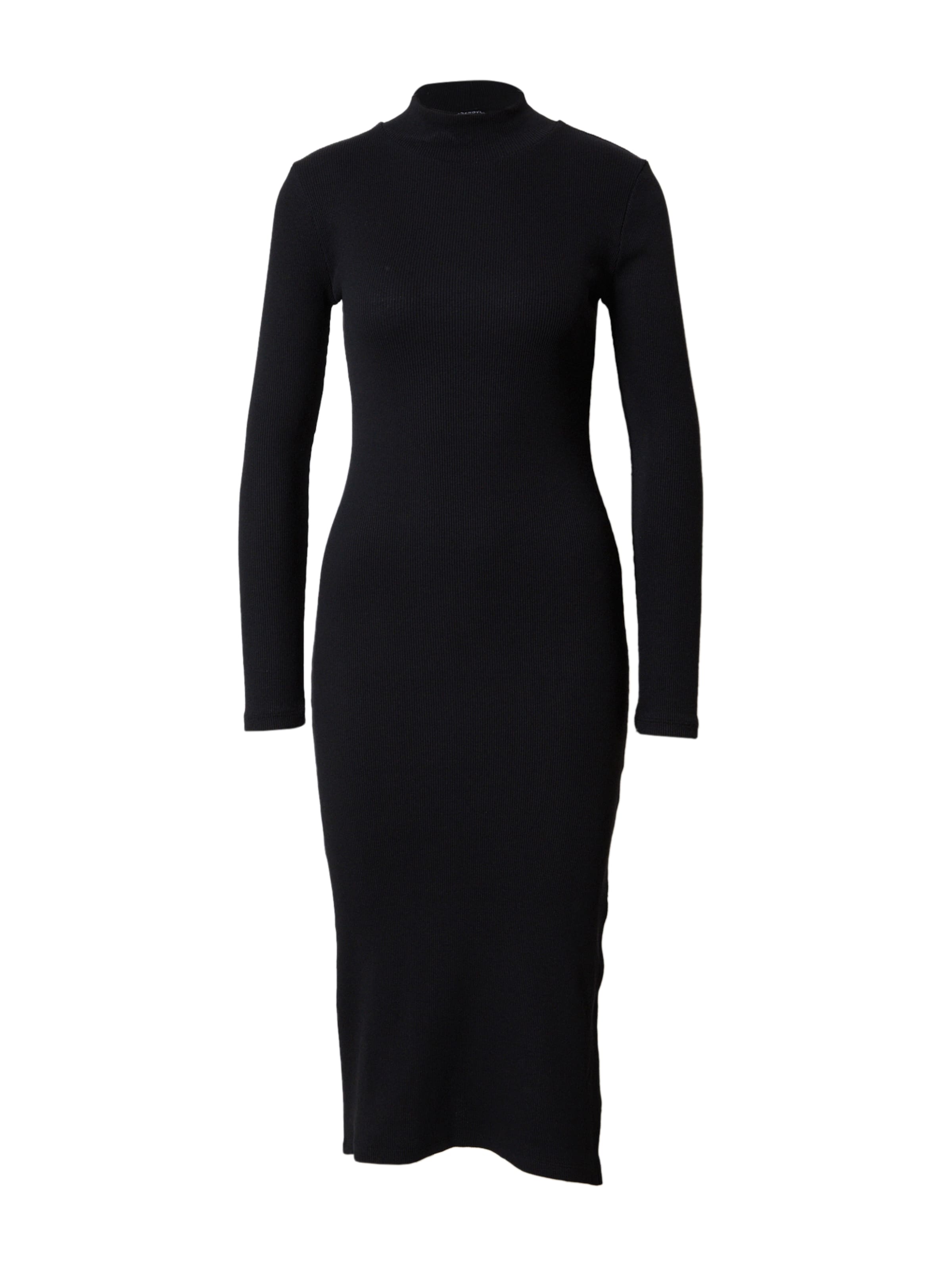 Trendyol Knit dress in Black: front