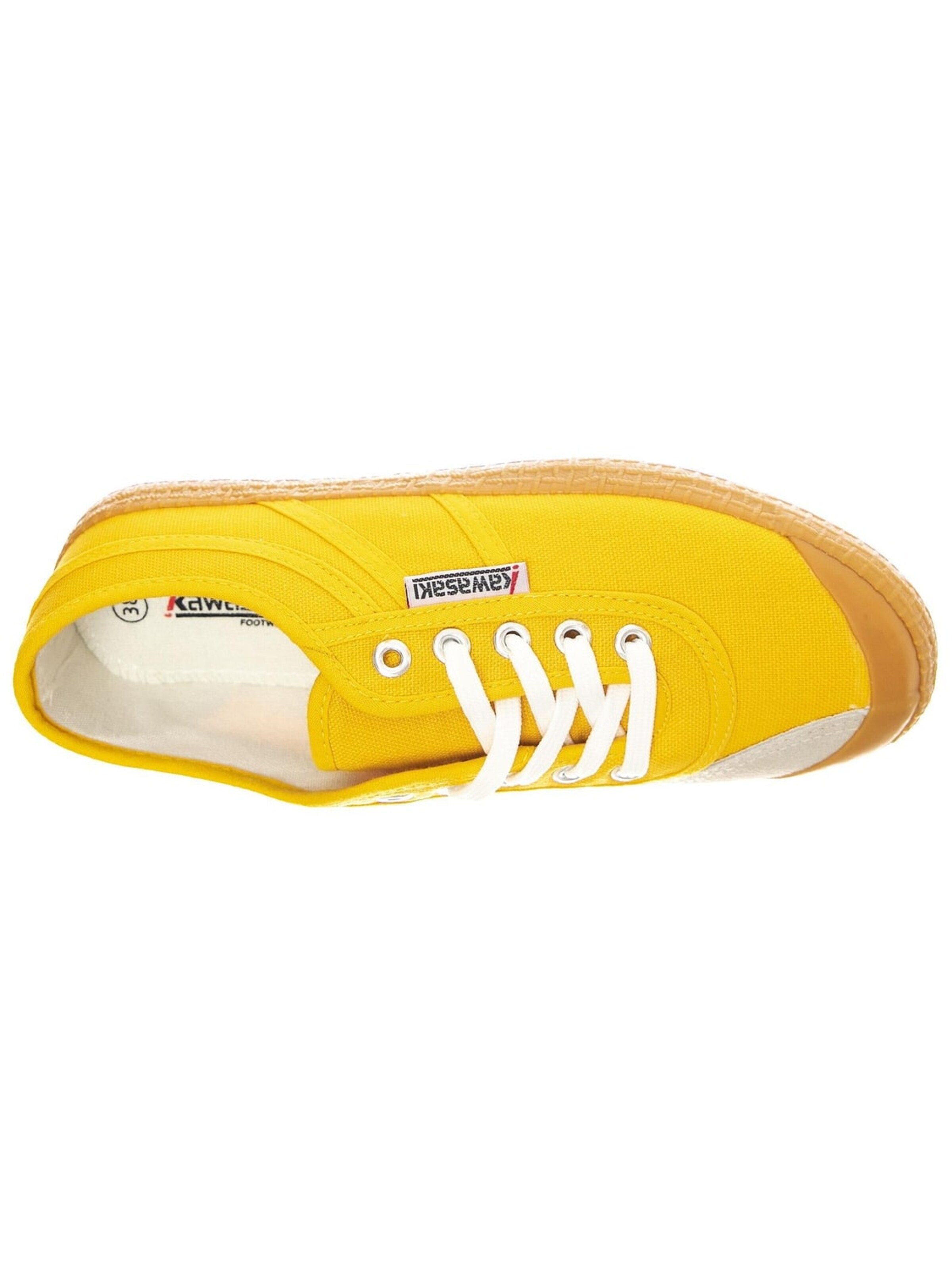 Sneaker bassa 'Rod 212441' di KAWASAKI in giallo