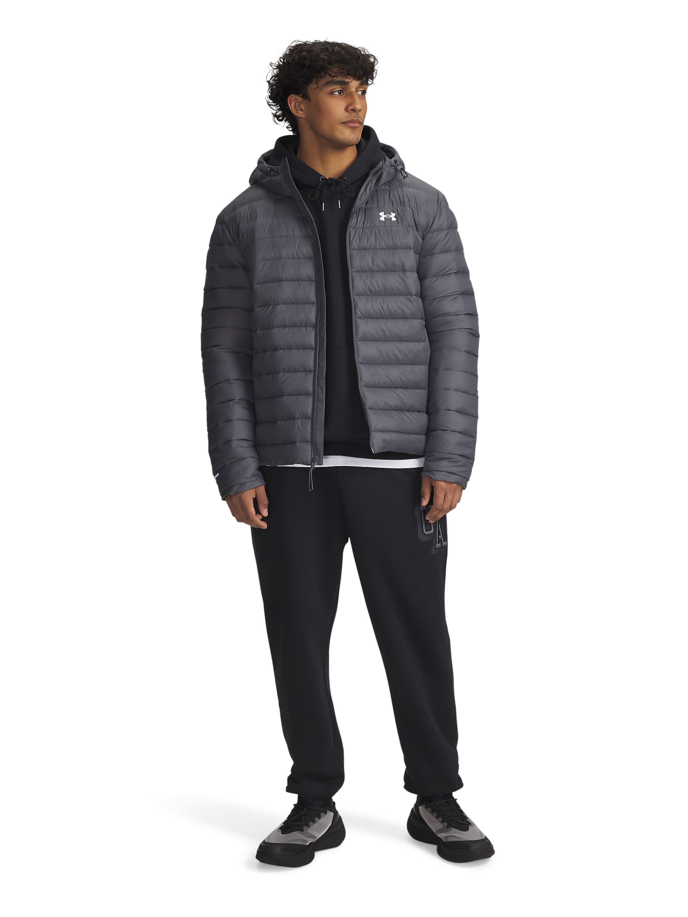 UNDER ARMOUR Winterjas in Grijs