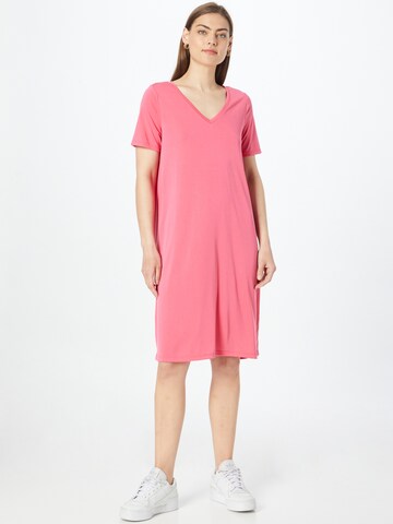 Rochie 'KAMALA' de la PIECES pe roz: față