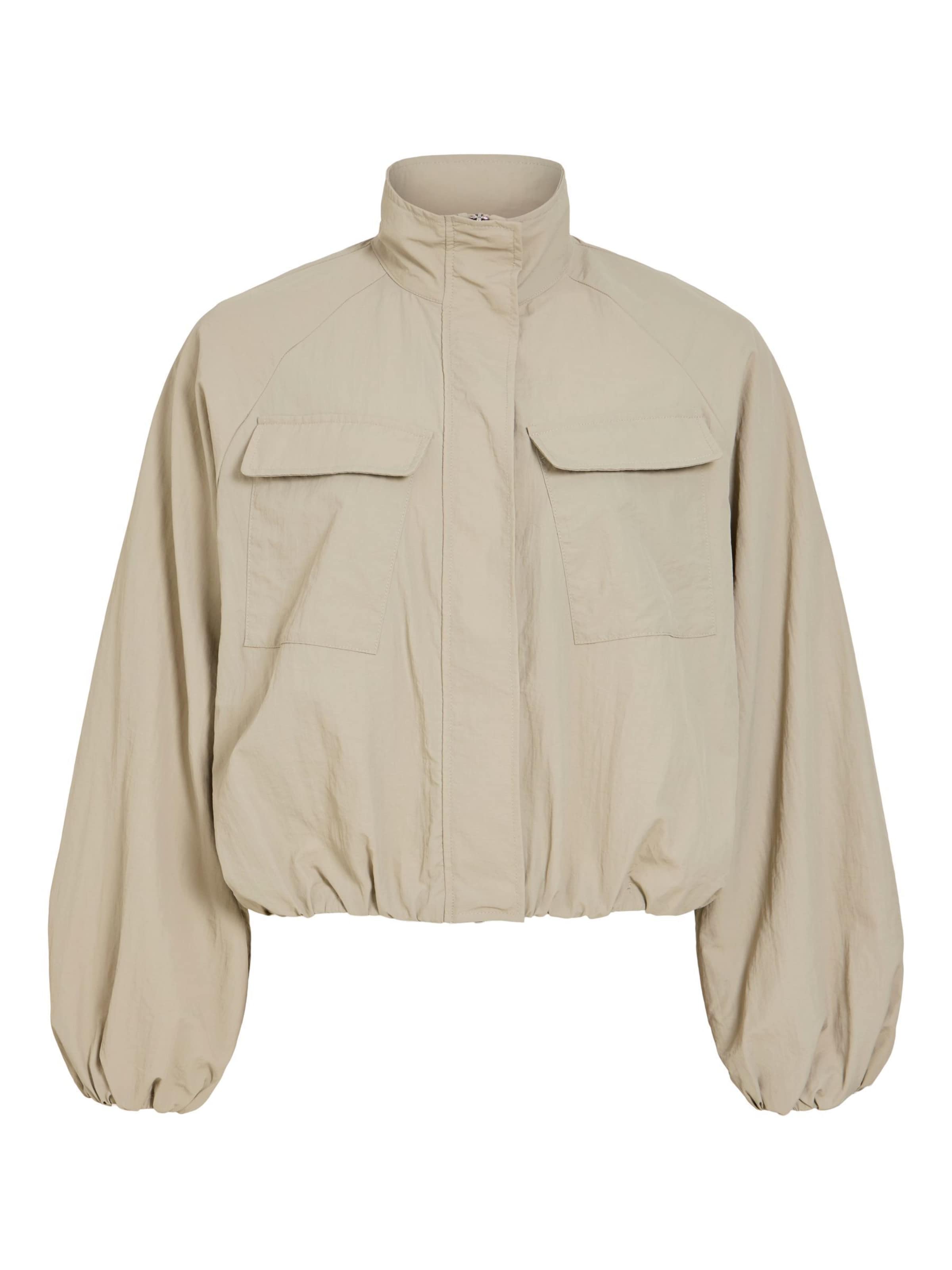 VILA Between-season jacket 'VISelma' in Green: front