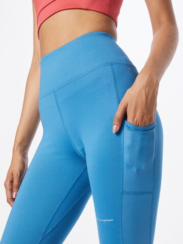 Skinny Leggings de la Champion Authentic Athletic Apparel pe albastru