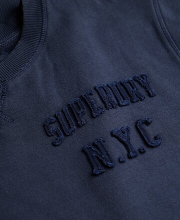 Sweat-shirt Superdry & Co en bleu