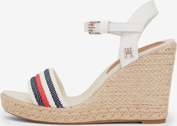 bēšs TOMMY HILFIGER Sandales: no priekšpuses