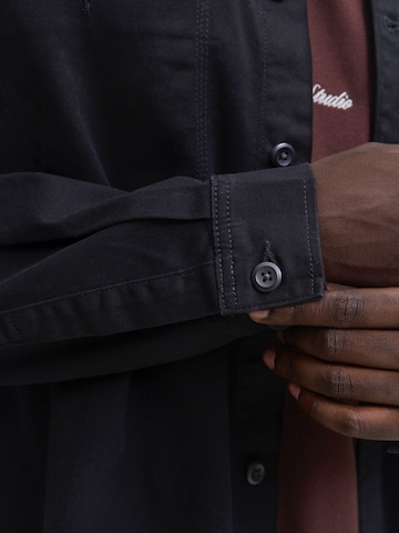 Veste mi-saison JACK & JONES en noir