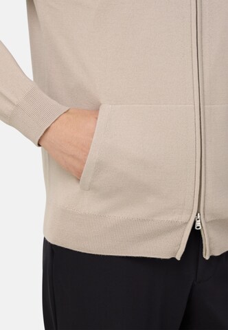 Boggi Milano Knit cardigan in Brown