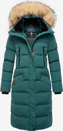 MARIKOO Mantel 'Schneesternchen' in smaragd, Produktansicht