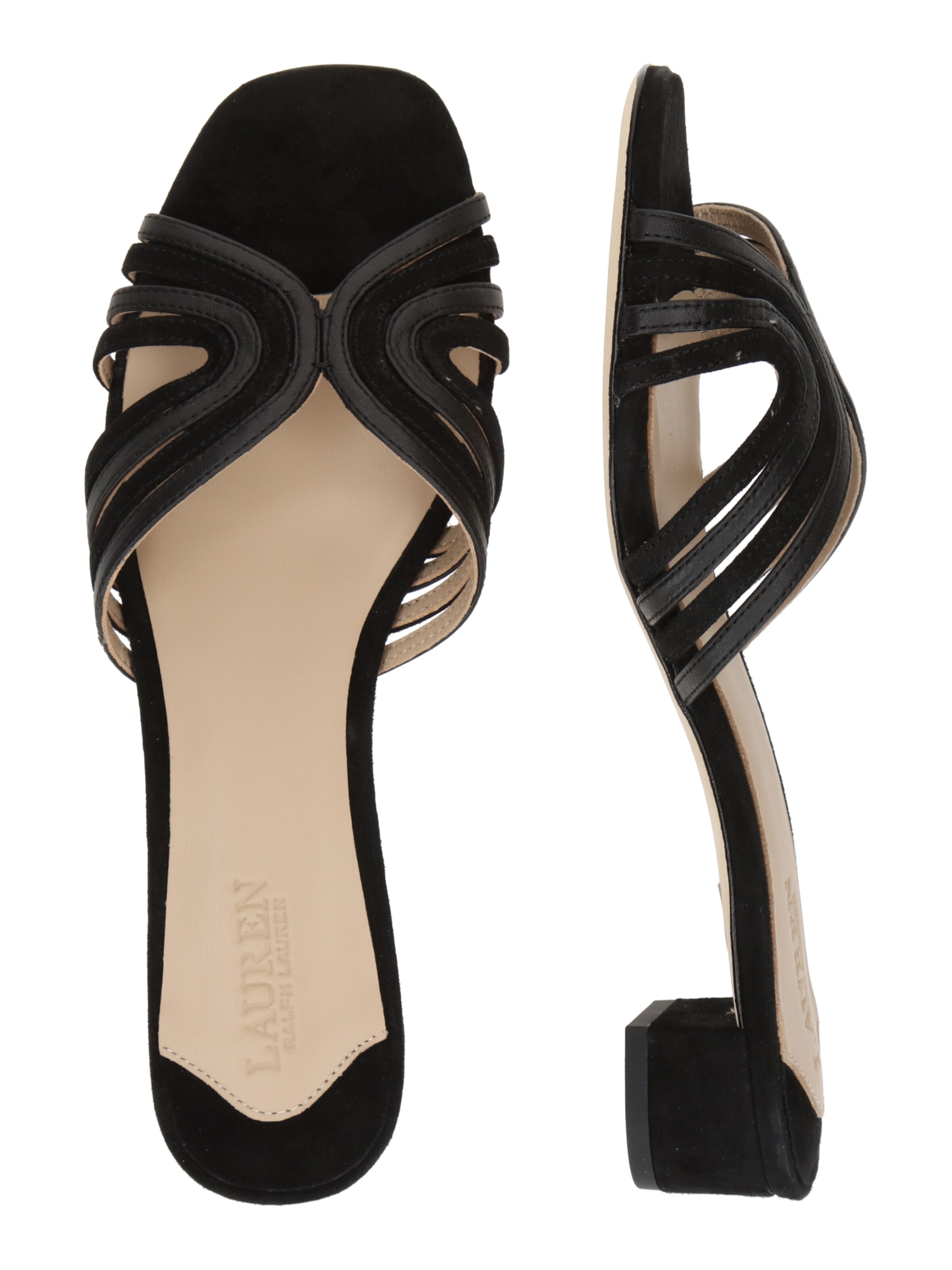 Lauren Ralph LaurenNatikače s potpeticom 'FAY' - crna boja