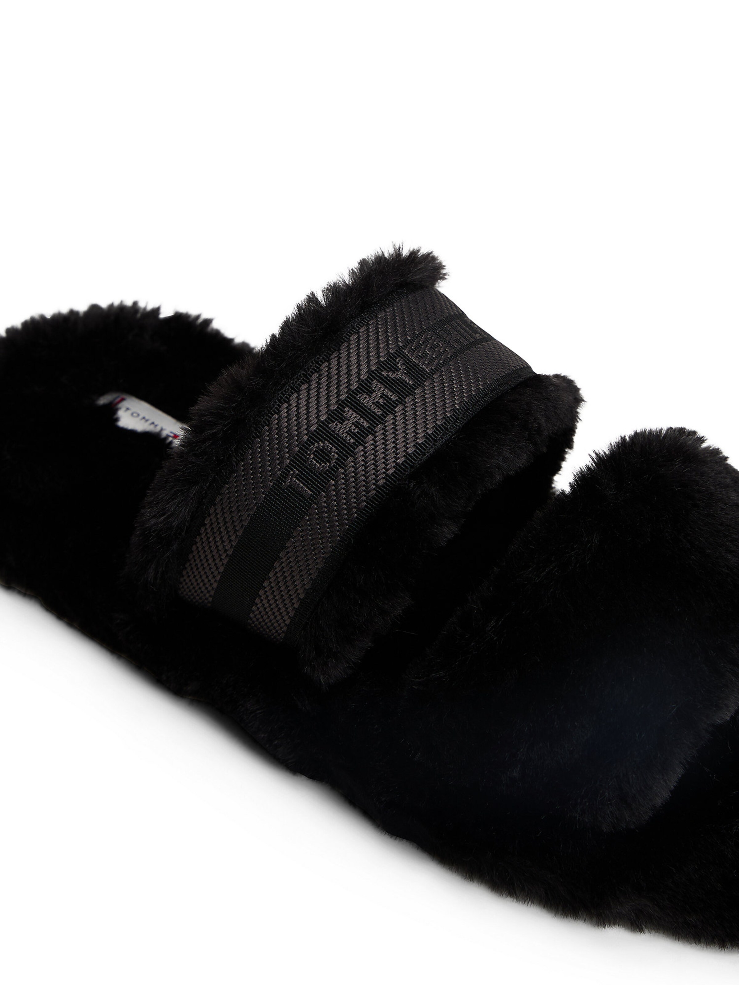 TOMMY HILFIGER Slippers in Black