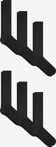 Albero Natur Knee High Socks in Black: front