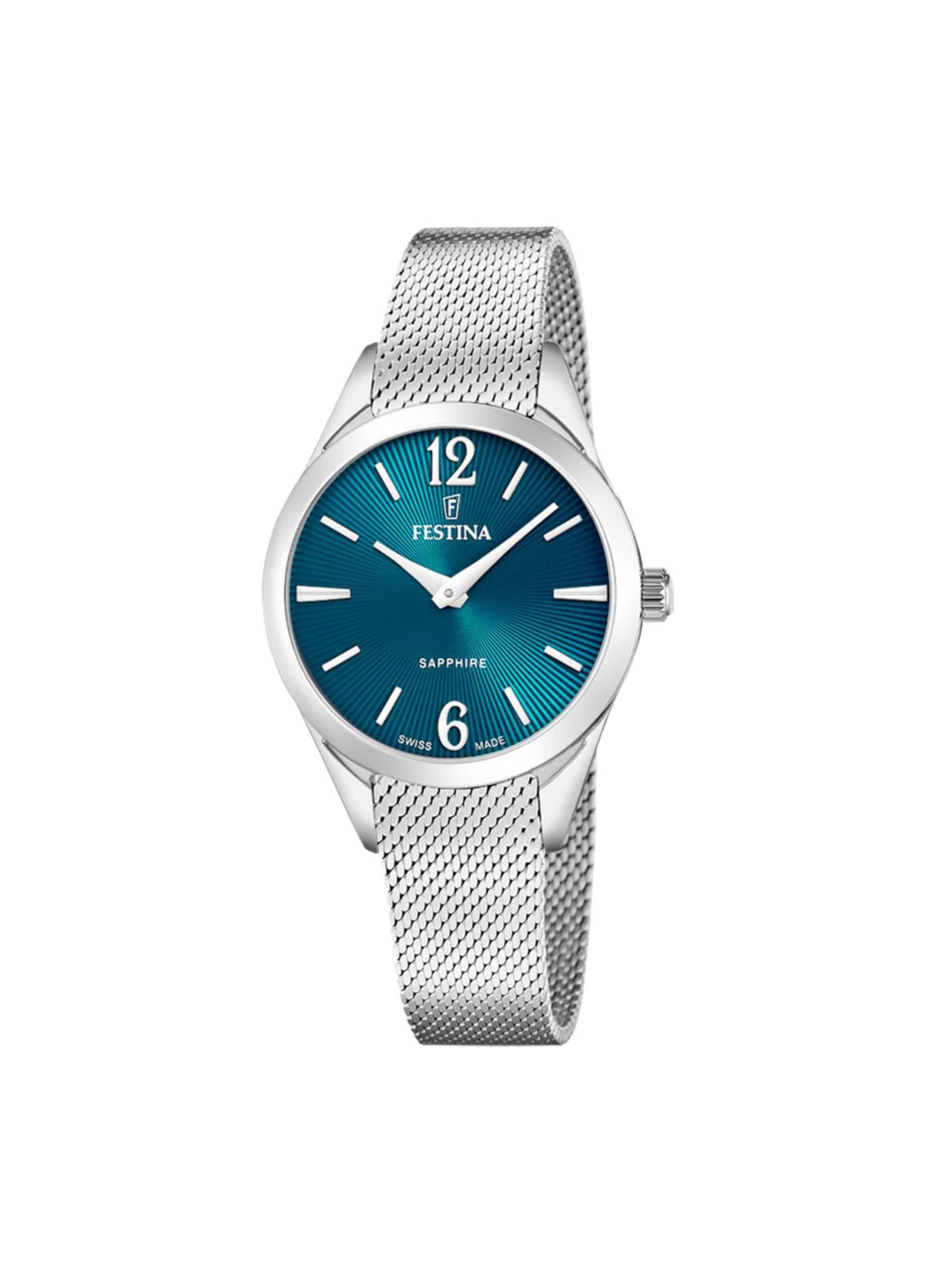 Montre à affichage analogique 'Grace Swiss' FESTINA en vert : devant