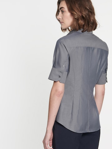 SEIDENSTICKER Blouse 'Schwarze Rose' in Grey